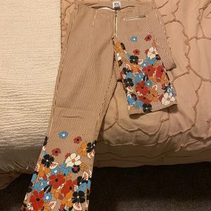 BDG high rise flare pant